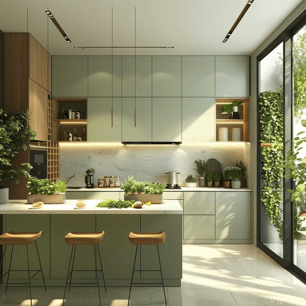 Island-laminate-cabinet-loft